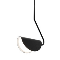 MOD126PL-01B griestu lampa Mollis melna 1x28W G9 Maytoni