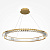 P097PL-L45G4K Griestu gaismeklis zelts LED 45W D800mm 3000lm 4000K Maytoni