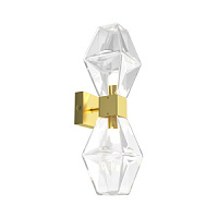 MOD325WL-02G sienas lampa Coctail Time zelta/stikls 2x28W G9 Maytoni