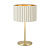 39766 TAMARESCO galda lampa balta/mat.zelta 1x40W E27 EGLO