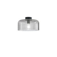 I-GIBUS-PL40 GR Griestu plafons GIBUS 1xE27 D40cm H18cm FAN