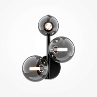 MOD545WL-03B Sienas lampa Dallas melna 3x28W G9 MAYTONI