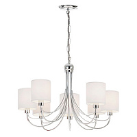 PHANTOM-7CH lustra Phantom hroms/balti kupoli 7 x 40W E14 Endon