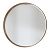 5056315929272 spogulis Keaton Round ozols W735 x D80 x H735mm GL