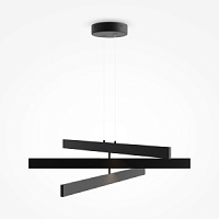 MOD163PL-L38B4K1 ORIGAMI griestu gaism. melns 46W 4000K D800mm 2300lm Maytoni