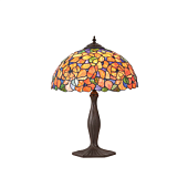 64209 galda lampa Josette Tiffany stikls 1x60W E27 Interiors 1900