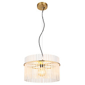 15698HM Lustra zelta/kristālstikls 60W E27 D40cm Globo