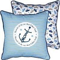 SKA 861540 spilvens Moin Anker zils/balts IHR