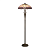 64172 stāvlampa Hutchinson Tiffany stikls 2x60W E27 Interiors 1900