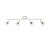 60993 spoti Amalfi 4lt Bar balts 4 x 50W GU10 Endon