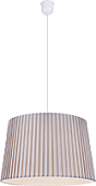 21691H METALIC Люстра GRAY 1x60W E27 GLO FR