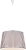 21691H METALIC Люстра GRAY 1x60W E27 GLO FR