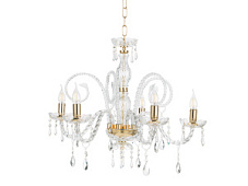 LP.MT/5T4 Maria Teresa T4 cristal lustra 5x E14 D72cm Ondaluce