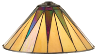 68440 kupols lampai 70367 Tiffany stikls D:30cm Interiors 1900