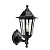 EL-40045 sienas lampa Bayswater melna/stikls 60W E27 Endon