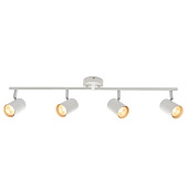 73686 spoti Arezzo 4lt balts 4x7W GU10 Saxby