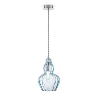 MOD238-PL-01-BL lustra zils stikls 1x40W E14 IP20 Maytoni