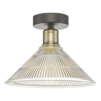 BOY0175  grisetu lampa BOYD flush vec.misiņš 1x60W E27 H190mm D250mm DAR