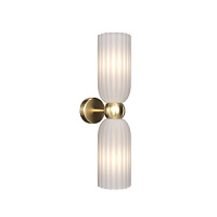 MOD302WL-02W  sienas lampa Antic balts stikls 2x40W E14 Maytoni
