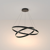 MOD058PL-L74B3K griestu lampa Rim melna LED 5200lm 3000K Maytoni