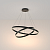 MOD058PL-L74B3K griestu lampa Rim melna LED 5200lm 3000K Maytoni