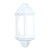 54554 āra sienas gaismeklis Halbury PIR 1lt balts  LED 500lm 4000K IP44 Saxby