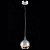 P012-PL-01-N (F012-11-N) Lustra niķelis 1x60W E14 Maytoni