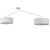 8843 HAWK WHITE Lustra balta 6x60W E27 NW