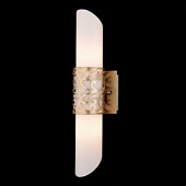 H260-02-N Bra GOLD/WHITE стекло 2x40W E14 h457mm D120mm Maytoni