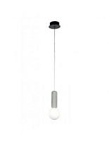 SO.ROCK/CEMENTO Griestu gaismeklis pelėks D11,5cm 1x40W G9 Ondaluce