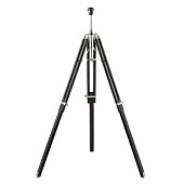 EH-TRIPOD-FLBL Stāvlampa Tripod melna bez kupola 1x60W E27