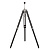 EH-TRIPOD-FLBL Stāvlampa Tripod melna bez kupola 1x60W E27