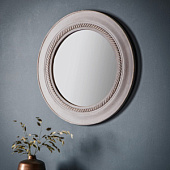 5056315929494 spogulis Neeson Round Distressed pelēks W600 x D30 x H600mm GL