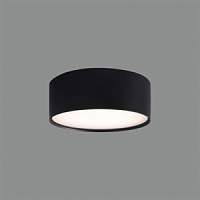 P384590N Plafons LINUS melns LED 6W 3000K 500lm ACB