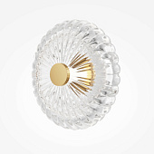 MOD555WL-L4G3K sienas lampa Amulet stikls/zelts LED 8W 3000K Maytoni