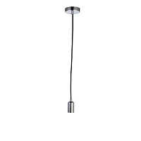 76573 vads ar patronu Studio hroms/melns 60W E27 Endon