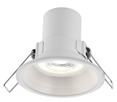 81017 iebūv.gaismeklis ShieldEco Anti-glare balts LED 500lm 4000K IP65 Saxby