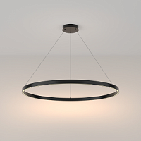 MOD058PL-L54B3K griestu lampa Rim melna LED 61W 3500lm 3000K D1000mm Maytoni