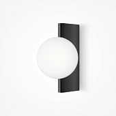 MOD324WL-01B sienas lampa Avant-garde melna/balts stikls 1x25W G9 Maytoni