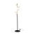 5649 ALI  Stāvlampa melns/zelts 5x40W H1450mm  G9
