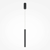 MOD159PL-L6B4K2 griestu lampa Pro Base melna D30mm LED 6W 500lm 4000K CRI90 Maytoni