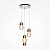 MOD273PL-L33CH3K griestu gaism. Drop hroms LED 33W 3000K 4000lm D38cm Maytoni