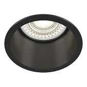 DL049-01B iebūvējams gaismeklis Reif melns 1x50W GU10 Maytoni