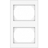 RV02  XP-500 dubultrāmis 2V vertikāls balts