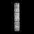 nelietotMOD094WL-03CH Sienas lampa 3x60W E14 H75.2 Maytoni