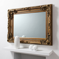 5055299450048 spogulis Carved Louis zelts W895 x H1200mm GL