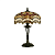 64376 galda lampa Vesta Tiffany stikls 1x60W E27 Interiors 1900