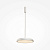 MOD189PL-L18W3K1 griestu lampa Gerhard balta D400mm LED 26W 1400lm 3000K Maytoni