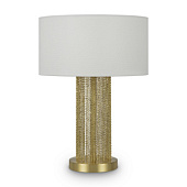 MOD151TL-01G galda lampa Impressive zelta/balts kupols 1x40W E27 Maytoni