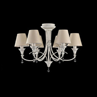 ARM139-06-W Lustra balta/ziloņkaula 6x40W E14 D69 Maytoni